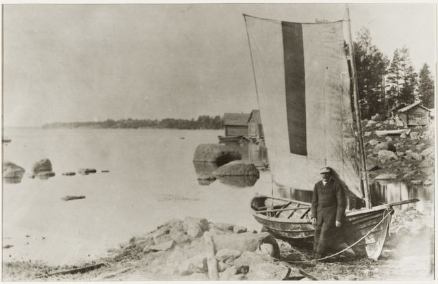 Bullet and sailing boat