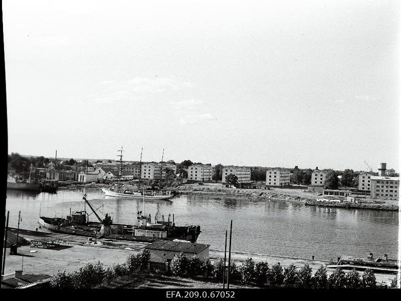 View of the city of Pärnu.