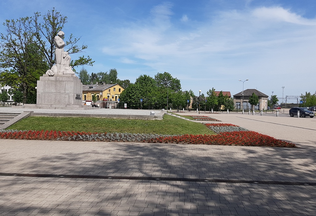 Jelgava. Monument for Jelgava liberators rephoto