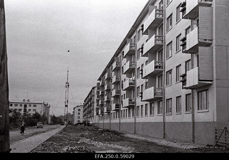 View of new construction in Kohtla-Järvel.