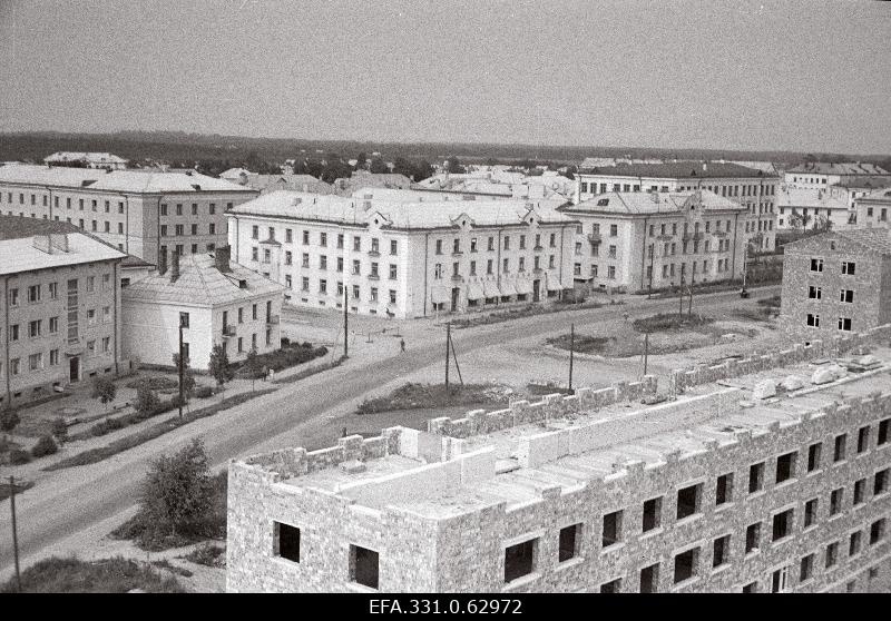 View of the new residential district of Kohtla-Järve.