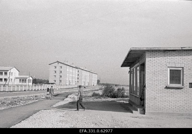 New kindergarten, worker apartments and shop in Sirgala.