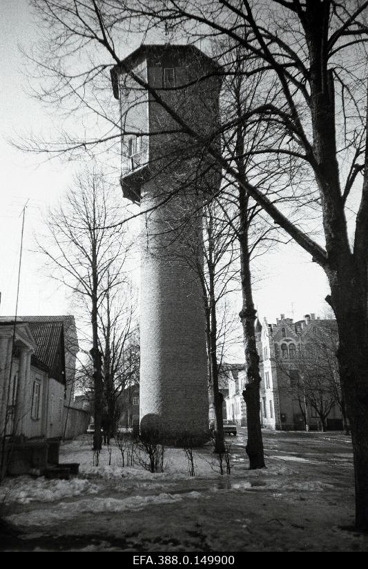 Viljandi's old water tower.