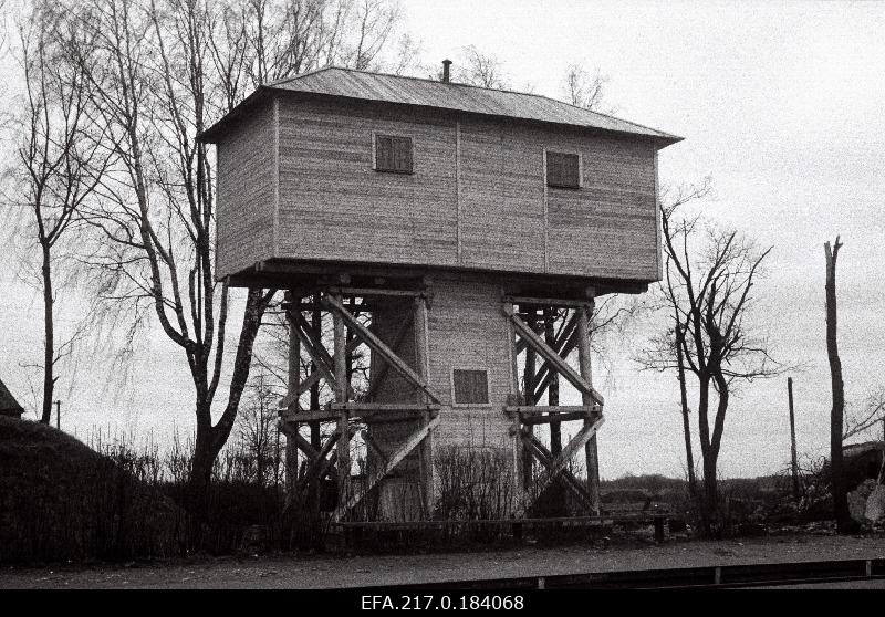 New water tower at Jõgeva Railway Station.