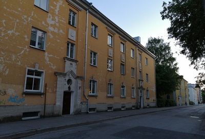New buildings on Luha Street rephoto