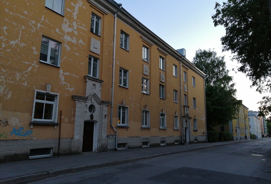 New buildings on Luha Street rephoto