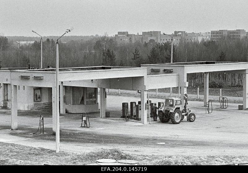 The Saku Example Sophosis Benzin Station in the Harju district.