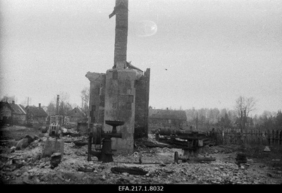 Slaughterhouse ruins on Viljandi Street.  duplicate photo