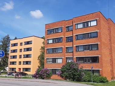 Photo album. Saku Exhibitionsovhose apartments with 20 apartments. rephoto