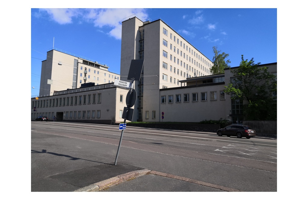 Tukholmankatu 10. Sairaanhoitajaopisto. rephoto