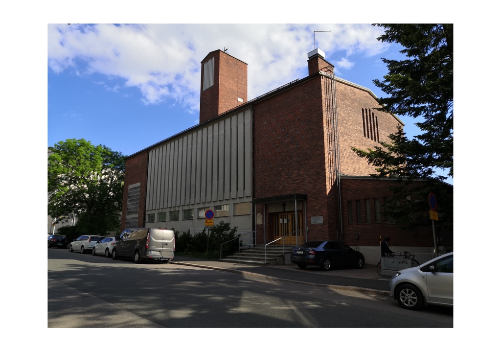 Pyhän Marian kirkko. rephoto