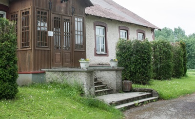 foto, A.H.Tammsaare 100.sünniaastapäeva pidustused Paide rajoonis 1978.a., rahvamatk Albus rephoto