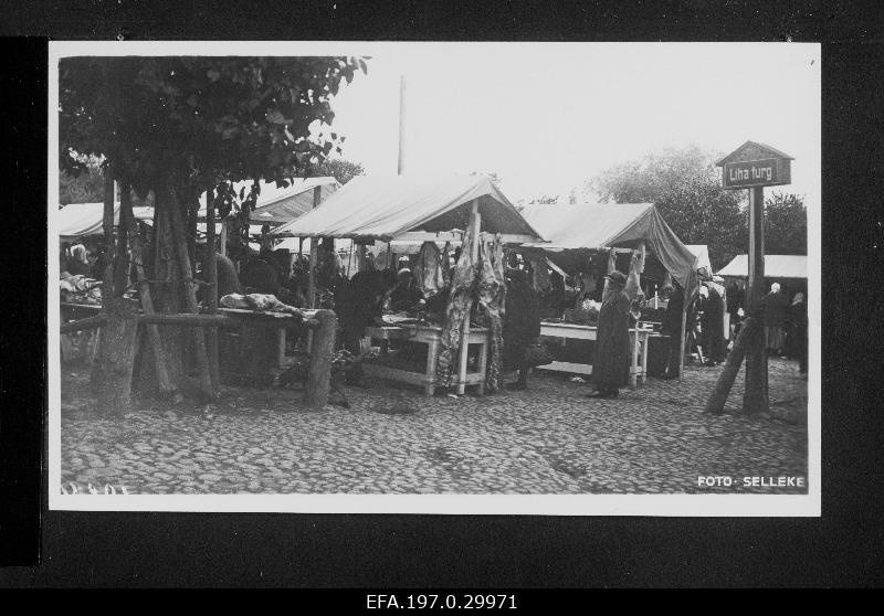 Meat market.