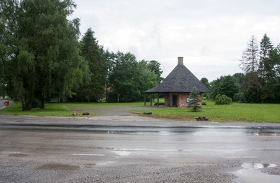 Estonian village, Aidu village in Põltsamaa rephoto