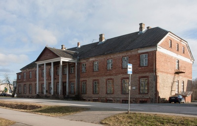 foto, Põltsamaa khk, Põltsamaa tööstuskool, 1931, foto A. Michelson rephoto
