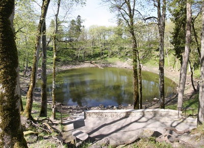 Fotokomplekt Saaremaa vaadetega. Kaali järv. rephoto