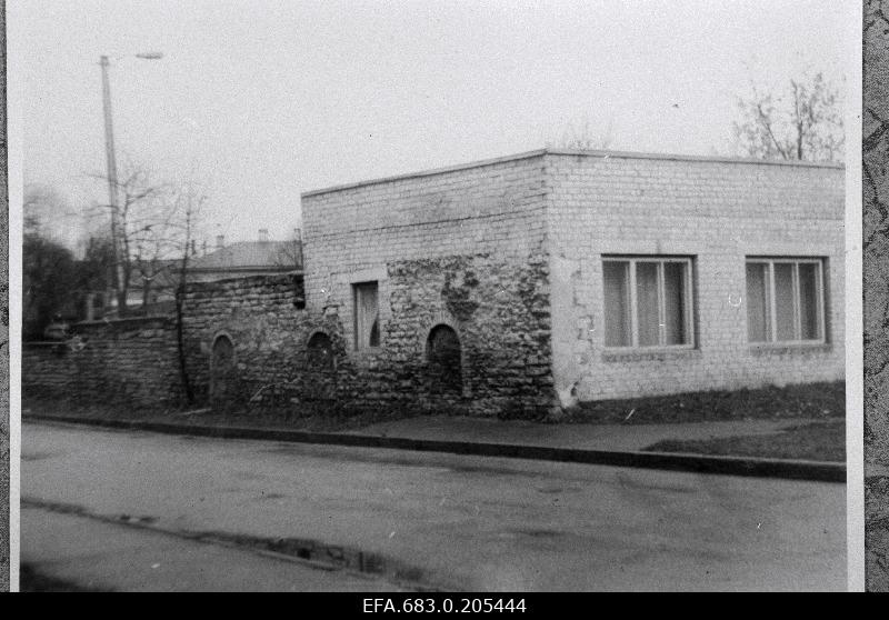 Car park on the Tizler Street above the former Jewish cemetery.