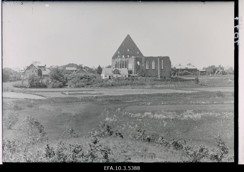 The ruins of the Pirita monastery.
