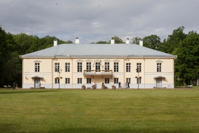 Virumaa, Jõhvi khk, owner of the manor of Mäetaguse parun Rosen 1912 rephoto