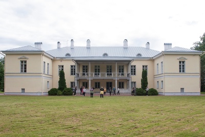 Virumaa, Jõhvi khk, Mäetaguse manor 1912 rephoto