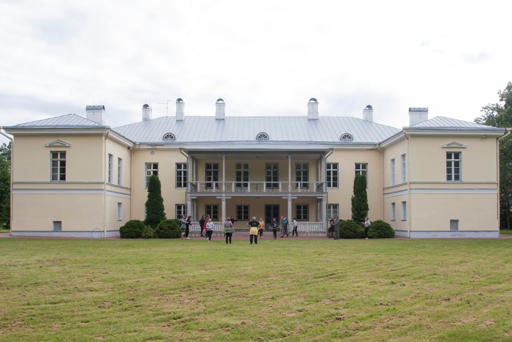 Virumaa, Jõhvi khk, Mäetaguse manor 1912 rephoto