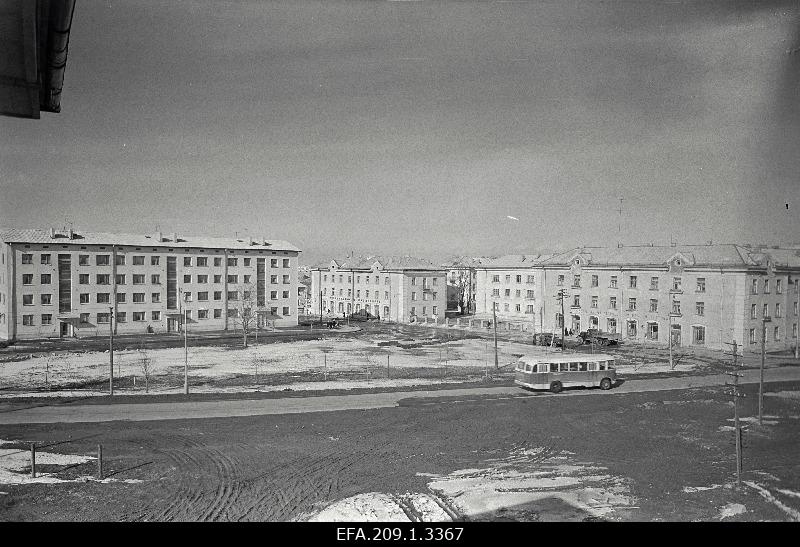 View of the socialist part of Kohtla-Järve.