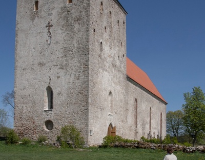 Pöide Fortress Church rephoto