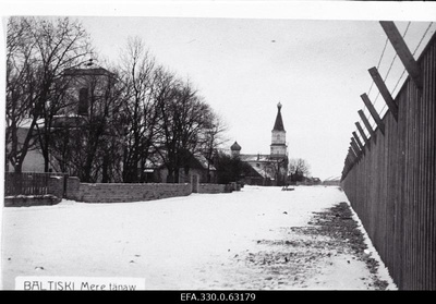 Sea Street in Paldiski.  duplicate photo