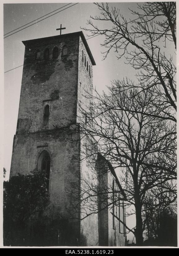 Tower of Märjamaa Maarja Church