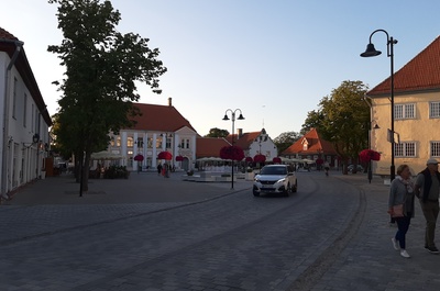Tallinna tänav Kuressaares rephoto