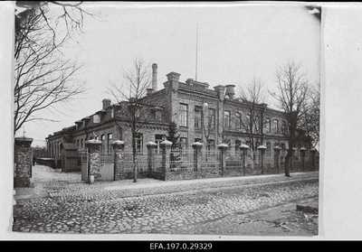 The building of Tartu State Viinalao.  duplicate photo