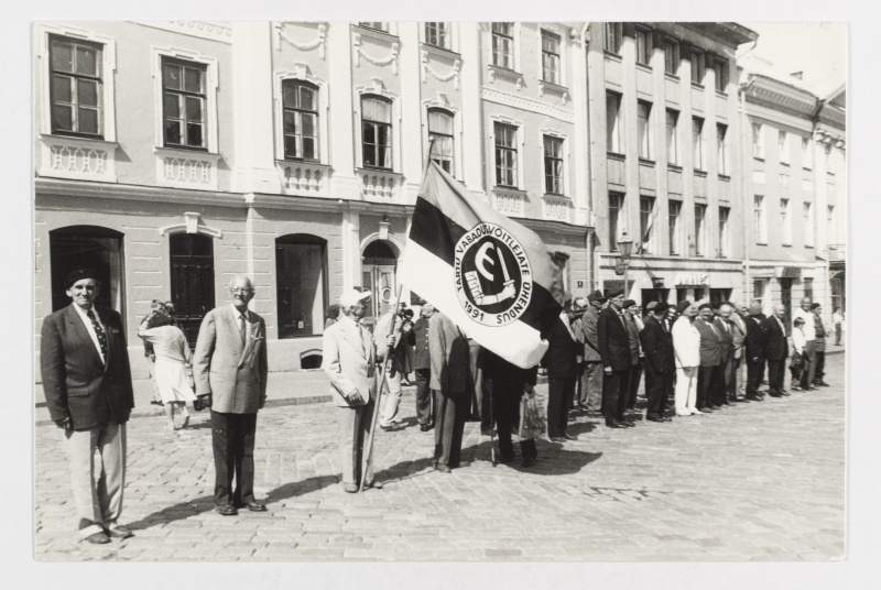 Members of the Association of Freedom Fighters of Tartu, 1995