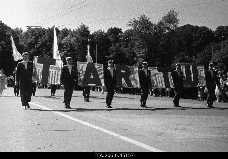 Tartu Choirs in the 16th General Song Festival of 1965.