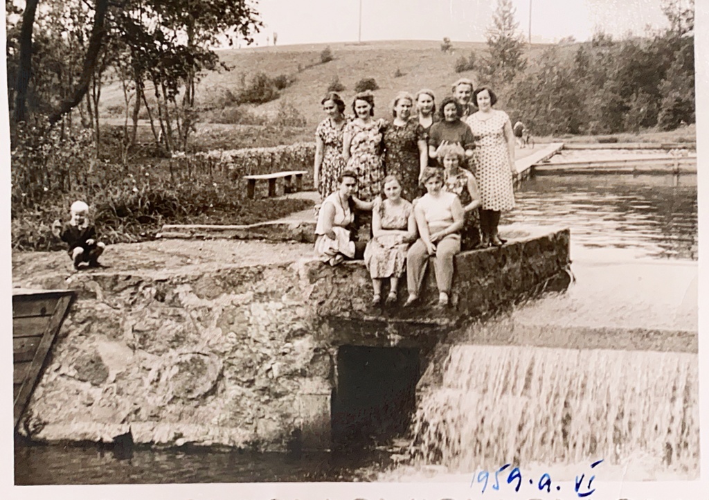 Colleagues on the tour, June 1959