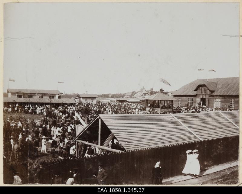 View of the agricultural exhibition in Tartu