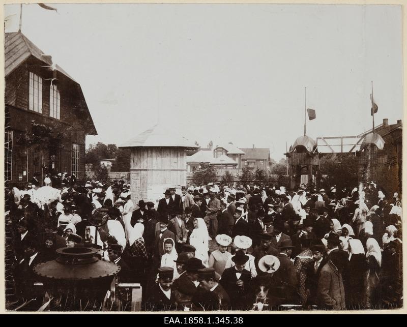 View of the agricultural exhibition in Tartu