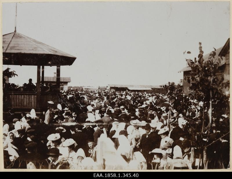 View of the agricultural exhibition in Tartu