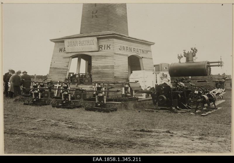 Jaan Ratniku production at Tartu exhibition