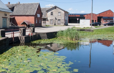 fotopostkaart, Suure-Jaani khk, Suure-Jaani, järv, ümbrus, u 1909 rephoto