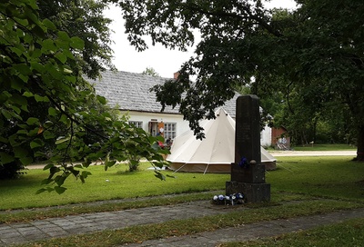 Sänna Vabadussõja mälestussamba taasavamine rephoto
