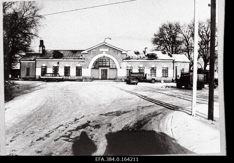 Railway station in Kohtla district.