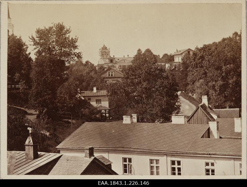 Vallikraavi Street, Rector Oettingen's house at the same time