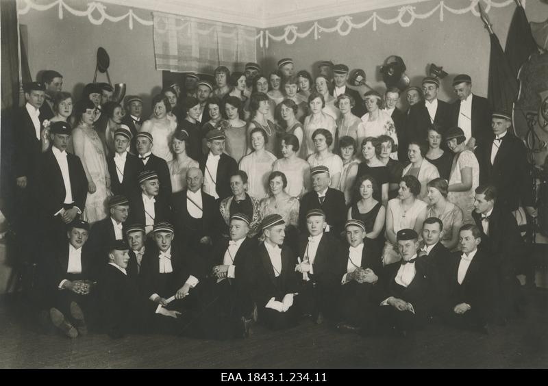 Corporate "Estonia" ball in the convention building, group photo