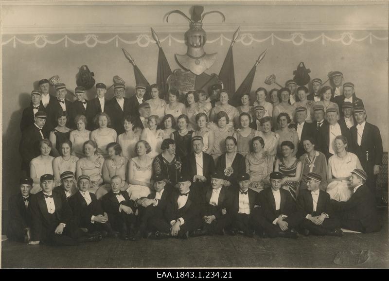 Corporate "Estonia" ball in the convention building, group photo