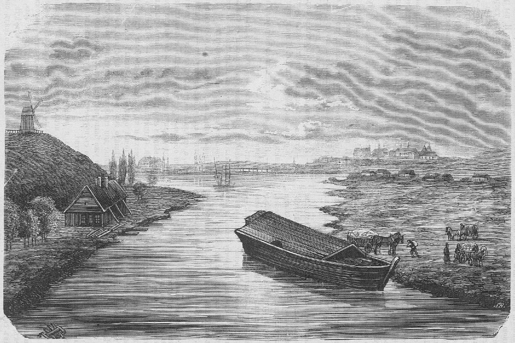 Słonim, Ščara. Слонім, Шчара (1876) - lang