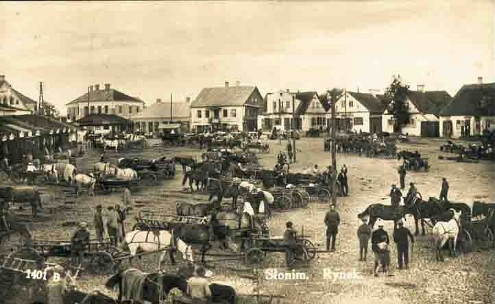 Słonim, Rynak. Слонім, Рынак (1920-29) (2) - lang