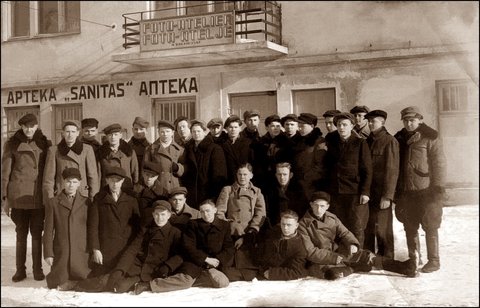 Słonim, Rynak. Слонім, Рынак (1930-39) (2) - lang