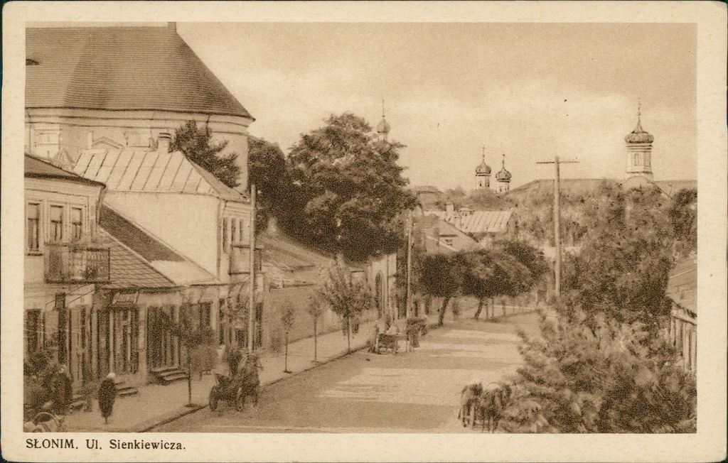 Słonim, Rynkavaja, Bernardynski. Слонім, Рынкавая, Бэрнардынскі (1939) (2) - lang