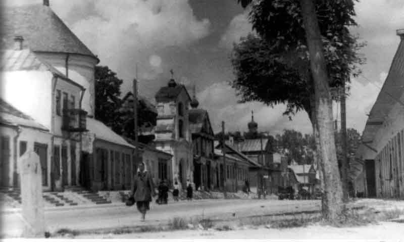 Słonim, Rynkavaja, Bernardynski. Слонім, Рынкавая, Бэрнардынскі (1939) - lang