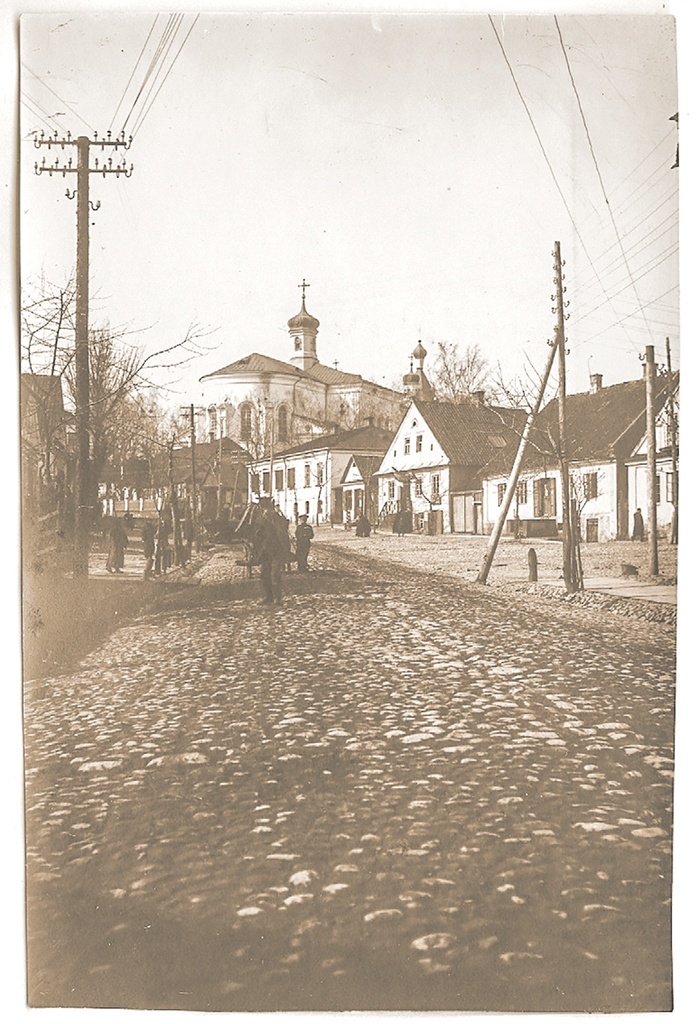 Słonim, Mastavaja, Lateranski. Слонім, Маставая, Лятэранскі (1915) - lang